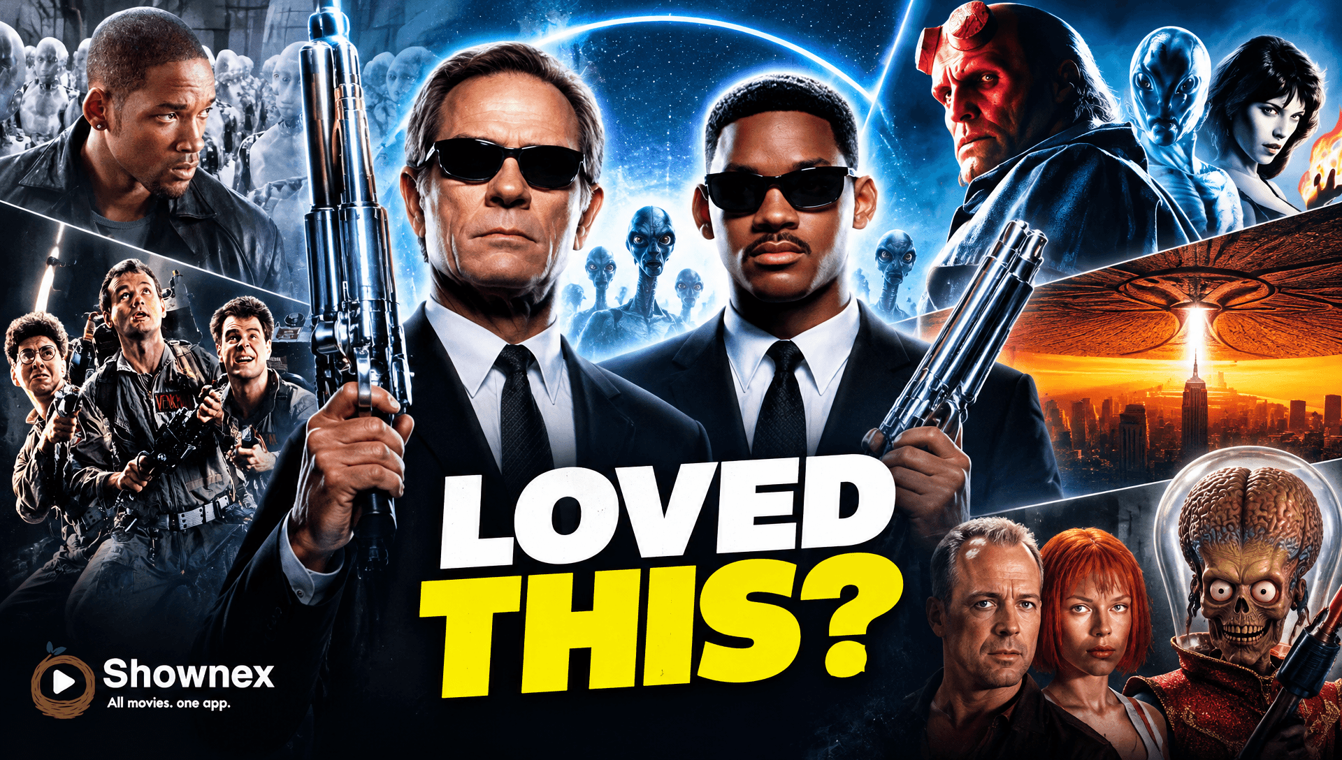 Movies Like Men in Black for Sci-Fi Comedy Fans