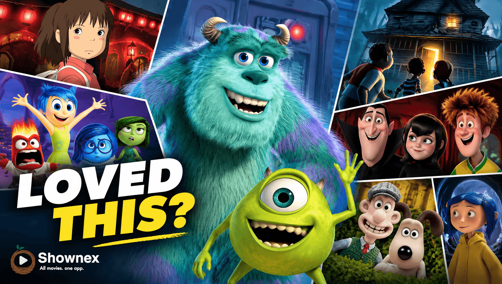 Movies Like Monsters Inc: Six Heartfelt Picks